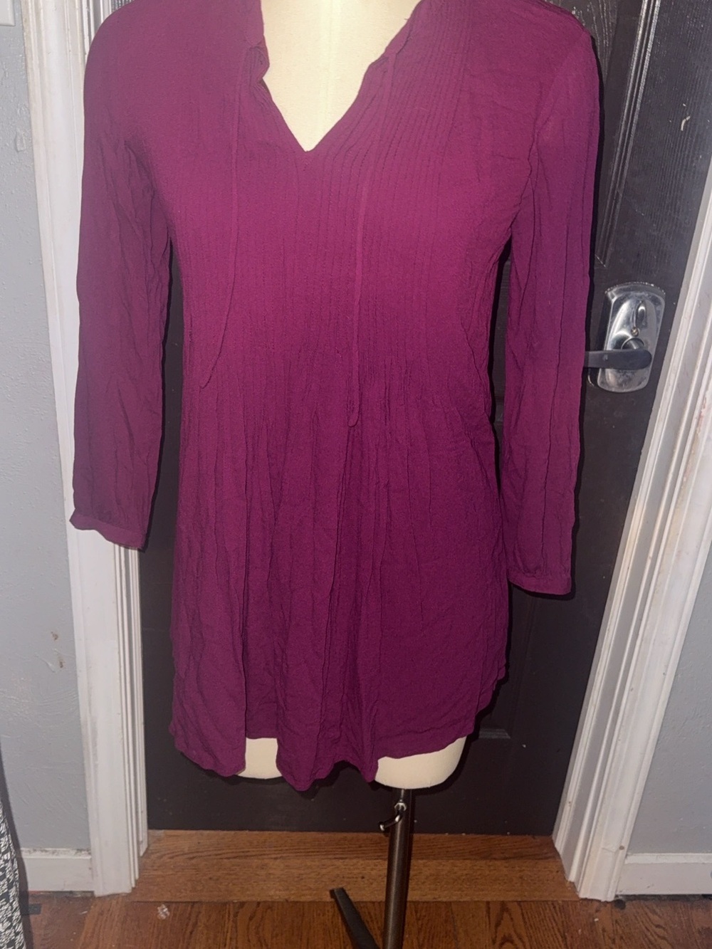 Old Navy Long Sleeve Tunic in Plum